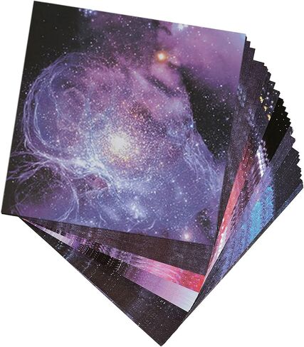 100 Sheets Japanese Sakura Chiyo Origami Paper Kit 6x6 Inch 12 Vivid Colors Double Sided Printed Traditional Patterns Square for Arts Crafts Projects… in Saudi Arabia