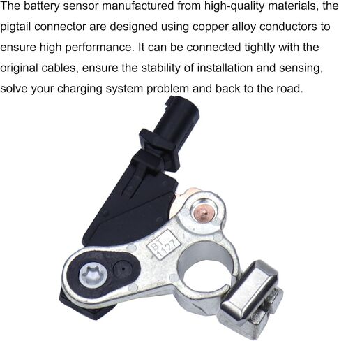 38920-TR0-A02 مستشعر تيار البطارية مع موصل ضفيرة مناسب لـ 2012-2015 Honda Civic، 2012-2016 Honda Crv/2013-2021 Acura ILX، 2013-2018 Acura RDX 38920-TR0-A01 in Kuwait