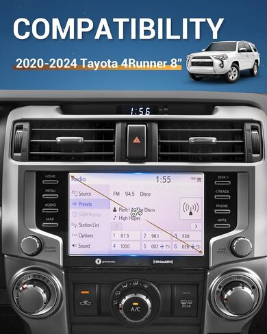 2025 Tacoma Anti Glare Screen Protector Matte for 2024 2025 2026 Toyota Tacoma (SR, SR5, TRD PreRunner, TRD Sport, TRD Off-Road, Limited, Trailhunter, TRD Pro) 14" Infotainment Screen Cover Accessory in Kuwait