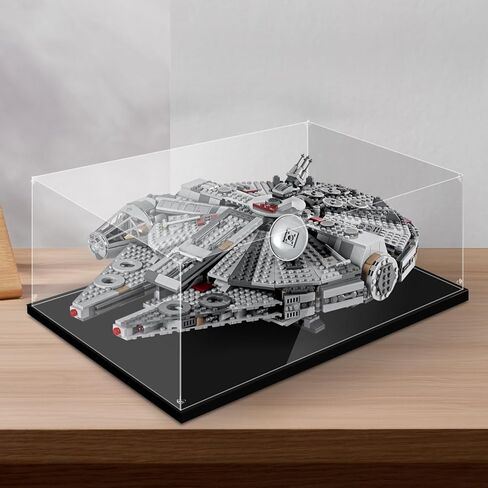 Acrylic Display Case for Lego 75192 Ultimate Millennium Falcon, 34.64x15.35x22.83 (88x39x58cm), Protect Your Collectibles from Dust with a Clear Showcase in Saudi Arabia