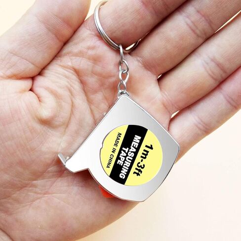 24 حزمة شريط قياس سلاسل المفاتيح شريط قياس صغير قابل للسحب شريط قياس، 1 متر/ 3 قدم in Kuwait