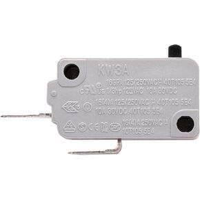 KW3A Microwave Oven Door Micro Switch 16A 125V/250V Normally Open Switch （1Pcs）