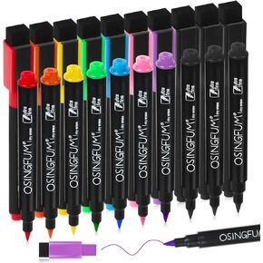 20 Magnetic Dry Erase Markers Ultra Fine Tip, 0.7mm, Extra Fine Point Erasable Markers with Eraser, Thin White Board Markers Dry Erase, Low Odor, 8 Colors