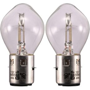 WOOSTAR 12V 35W Motorcycle Headlight S2 Halogen Bulb High Low Beam Replacement for Taotao 50cc 70cc 90cc 110cc 125cc 150cc 200cc 250cc Chinese Scooter ATV 4 Wheeler