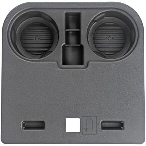 ZONFANT Front Console Cup Holder, Drink Bottle Holder Under Front Seat Bottom Compatible with Ford Vehicle 2015-2020 F150, 2017-2022 F250 F350 F450 Super Duty, Replace#HC3Z-2813562-AB