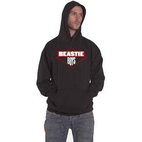 Beastie Boys Men's Diamond Logo Hooded Sweatshirt Black