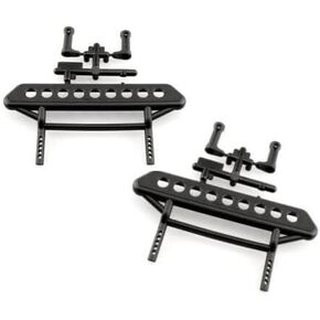 AX80041 Running Board /Footplate/Footboard Axial Racing SCX10 II Cherokee 1/10 Scale Rock Cralwer 4x4 Truck Rails Set SCX-10 (2) for AX80041 AXIC0808