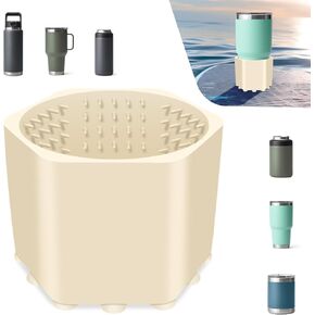 Non-Tipping Cup Holder for Boat Paddle Board and Kayak Drink Holder Boat Cup Holders for Drinks Silicone Cup Holder Portable Universal Cup, Can, and Bottle Holder for Boats