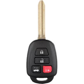 OCPTY 1X Key Fob Shell Case Replacement for 2012-2016 for Scion FR-S Toyota Camry Toyota RAV4 Toyota Corolla HYQ12BDM HYQ12BEL