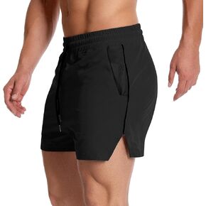 MAIKANONG Men Running Shorts 5-inch Athletic Workout Shorts Quick Dry Gym Shorts with Pockets