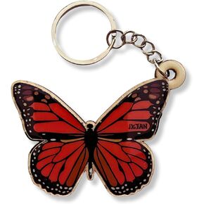 Handcrafted Mexican Culture-Inspired Keychain -Wood & Resin Artisanal Designs, Eco-Friendly, Made by Skilled Artisans