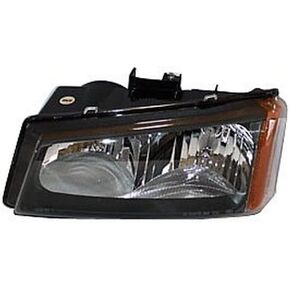 TYC Left Headlight Assembly Compatible with 2005-2006 Chevrolet Silverado