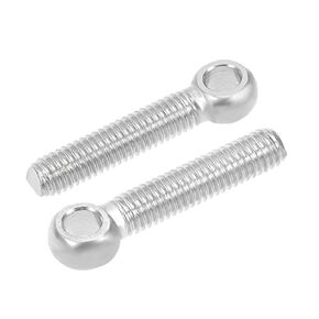 uxcell M10 x 60mm 304 Stainless Steel Machine Shoulder Lift Eye Bolt Rigging 4pcs