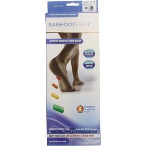 Barefoot Science 4 Step Multi Purpose Insoles, Full Length, Size XXS