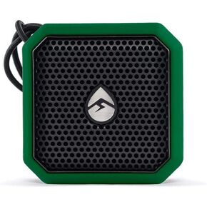 ECOXGEAR EcoPebble Lite GDI-EXPLT503 Rugged Waterproof Floating Portable Bluetooth Wireless 5-Watt Mini Smart Speaker (Hunter Green)