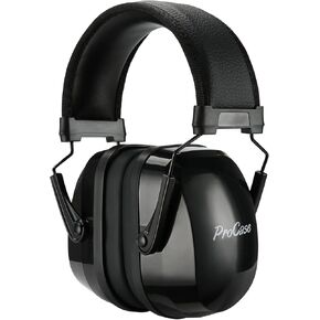 ProCase Kids Ear Protection, SNR 29 dB Noise Cancelling Headphones for Autism Children Toddler, Sound Proof Noise Reduction Earmuffs for Fireworks, Flight, Concert -Black