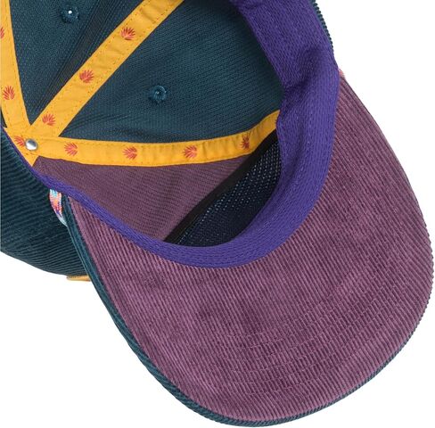 Sendero Provisions Co. Brochacho Hat Blue Unisex Unstructured 5-Panel Lightweight Corduroy Screen Printed Patch Snapback Paracord Rope Hat in Kuwait