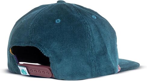 Sendero Provisions Co. Brochacho Hat Blue Unisex Unstructured 5-Panel Lightweight Corduroy Screen Printed Patch Snapback Paracord Rope Hat in Kuwait