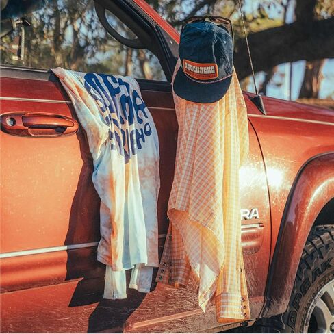 Sendero Provisions Co. Brochacho Hat Blue Unisex Unstructured 5-Panel Lightweight Corduroy Screen Printed Patch Snapback Paracord Rope Hat in Kuwait