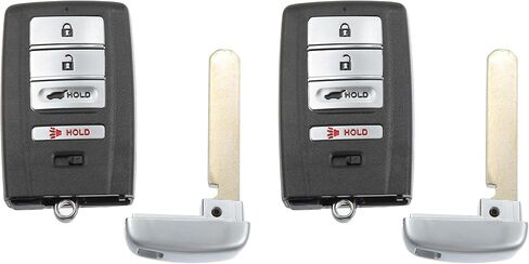 ACROPIX 313.8 ميجا هرتز Key Fob Keyless Entry Remote مناسب لسائق Acura MDX RDX 1 ذاكرة KR5V1X - حزمة من 2 أسود in Saudi Arabia