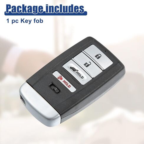 ACROPIX 313.8 ميجا هرتز Key Fob Keyless Entry Remote مناسب لسائق Acura MDX RDX 1 ذاكرة KR5V1X - حزمة من 2 أسود in Saudi Arabia