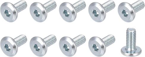 METALLIXITY Hex Socket Head Machine Screws, (M6x12mm) 20Pcs, Carbon Steel Cap Screws - for Machinery, Furniture, DIY in Saudi Arabia