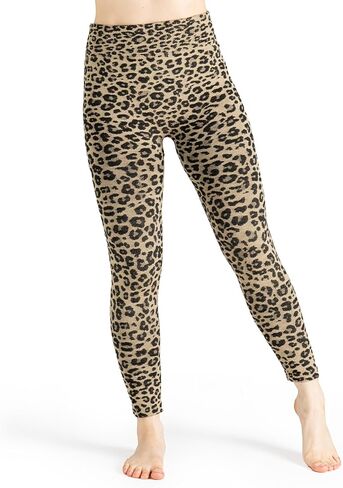 Britt's Knits Women's Fleece Lined Mid-Rise Warm Stretch Leggings in Kuwait