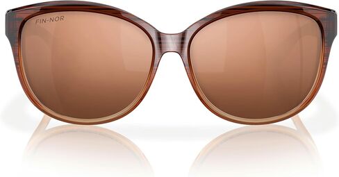 Fin-Nor Men's Tillies Bank Rectangular Sunglasses, Copper, M/L in Saudi Arabia