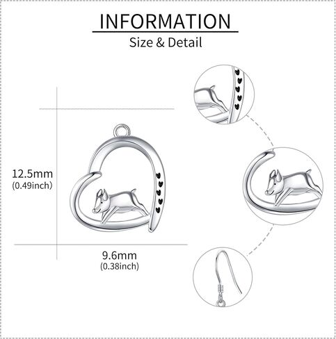 Pig Earrings Sterling Silver Pig Dangle Earrings Farm Animal Jewelry Gifts for Women in Saudi Arabia