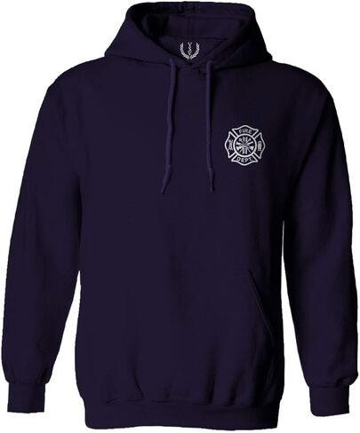 VICES AND VIRTUES American Flag Thin Red Line Firefighter Support Seal Hoodie in Saudi Arabia