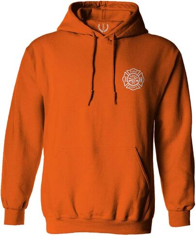 VICES AND VIRTUES American Flag Thin Red Line Firefighter Support Seal Hoodie in Saudi Arabia