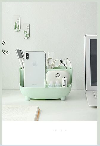 Stylish Pig Pen Holder, Office Desk Organizer,Desktop Stationary Organizerfor Boys,Kids,Pencil Containers with Mobile Phone Holders,Dark Blue in Saudi Arabia