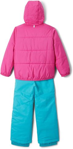 Columbia Toddler Unisex Double Flake Set, Geyser/Pink Ice, 2T in Saudi Arabia