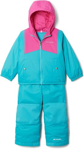 Columbia Toddler Unisex Double Flake Set, Geyser/Pink Ice, 2T in Saudi Arabia