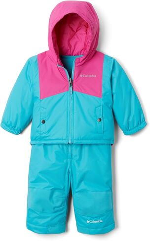 Columbia Toddler Unisex Double Flake Set, Geyser/Pink Ice, 2T in Saudi Arabia