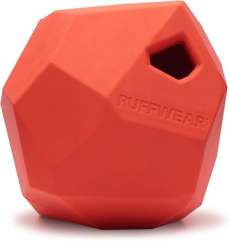 Ruffwear, Gnawt-a-Rock Durable Dog Toy, Sockeye Red in Saudi Arabia