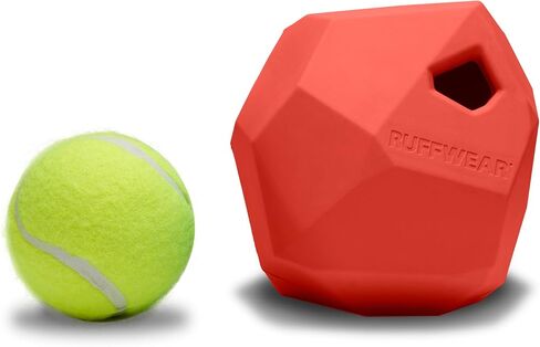 Ruffwear, Gnawt-a-Rock Durable Dog Toy, Sockeye Red in Saudi Arabia
