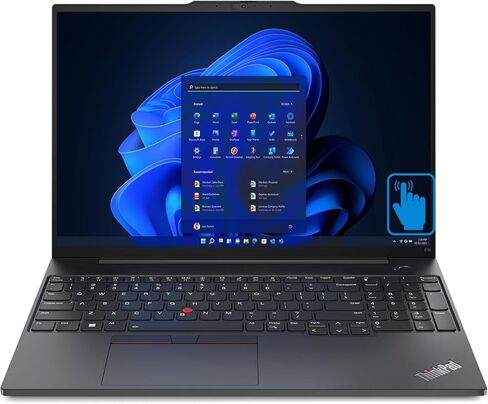 Lenovo ThinkPad E16 Gen 1 Business Laptop 16.0" Touchscreen IPS WUXGA Display (8-Core AMD Ryzen 7 7730U, 16GB RAM, 1TB PCIe SSD, AMD Radeon, Backlit KYB, Fingerprint, WiFi 6, Win 10 Pro) w/DKZ Hub in Saudi Arabia