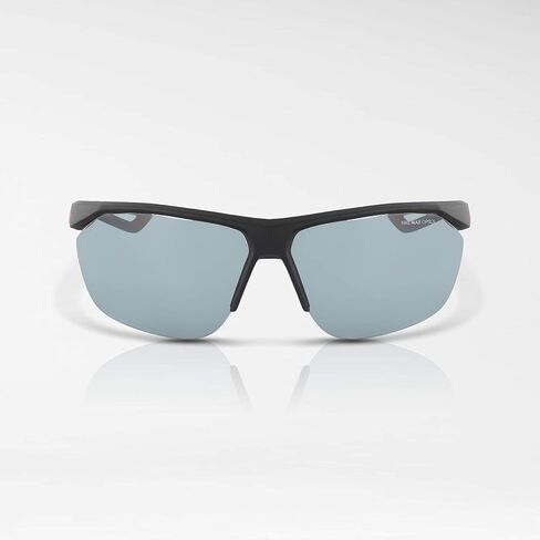 Nike Tailwind Rectangular Sunglasses, Matte Black/Bright Crimson, 70 mm in Saudi Arabia