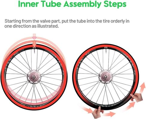 2 حزمة 26 "27.5" 29" أنبوب TPU 48 مم صمام بريستا أنبوب داخلي خفيف للغاية in Kuwait