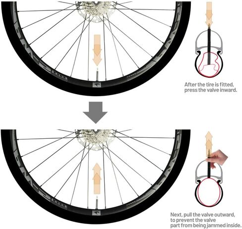 2 حزمة 26 "27.5" 29" أنبوب TPU 48 مم صمام بريستا أنبوب داخلي خفيف للغاية in Kuwait