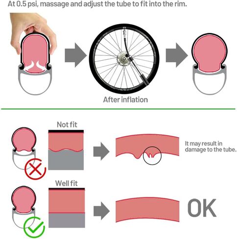 2 حزمة 26 "27.5" 29" أنبوب TPU 48 مم صمام بريستا أنبوب داخلي خفيف للغاية in Kuwait