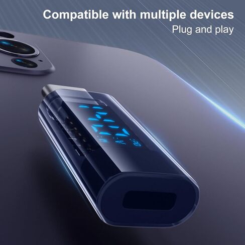 محول USB C أنثى إلى USB C ذكر محول USB C موسع 140 وات 40 جيجابت في الثانية لنقل البيانات USB نوع C PD متوافق (أزرق، 140 وات) in Saudi Arabia