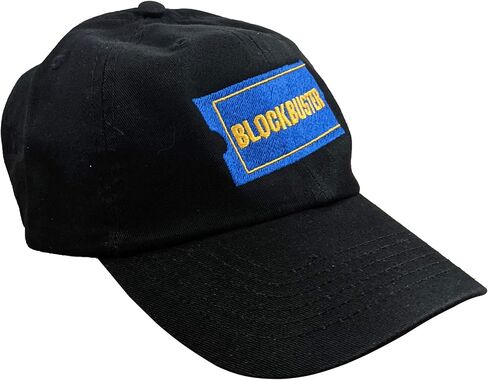 Blockbuster Video Curved Brim Dad Cap Retro Inspired Hat in Saudi Arabia