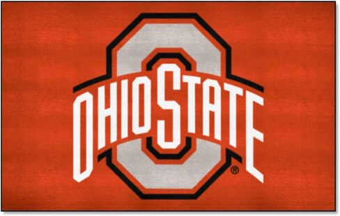 سجادة FANMATS 1517 Ohio State Buckeyes All-Star - 34 بوصة × 42.5 بوصة سجادة منطقة المعجبين الرياضية، سجادة ديكور المنزل وحصيرة خلفية in Saudi Arabia