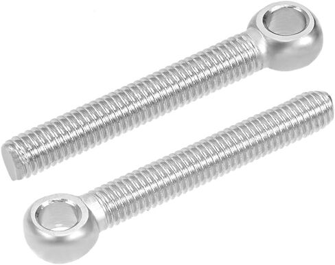 uxcell M10 x 60mm 304 Stainless Steel Machine Shoulder Lift Eye Bolt Rigging 4pcs in Saudi Arabia