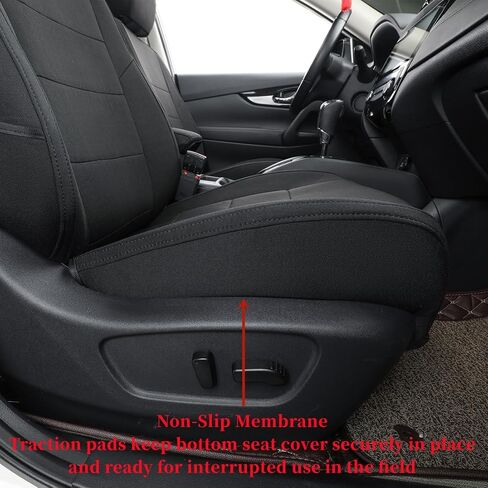 أغطية مقاعد مناسبة حسب الطلب لسيارة Nissan Sentra 2020 2021 2022 2023 2024 S,SV,SR,SR Midnight Edition، واقي مقعد جلدي بتغطية كاملة (مجموعة كاملة، أسود/أحمر) in Kuwait