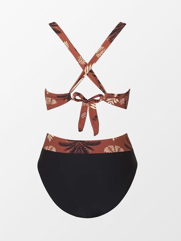 CUPSHE Women's One Piece Swimsuits Bathing Suits Cutout Crisscross Self Tie Plunging Neck Wide Straps in Saudi Arabia