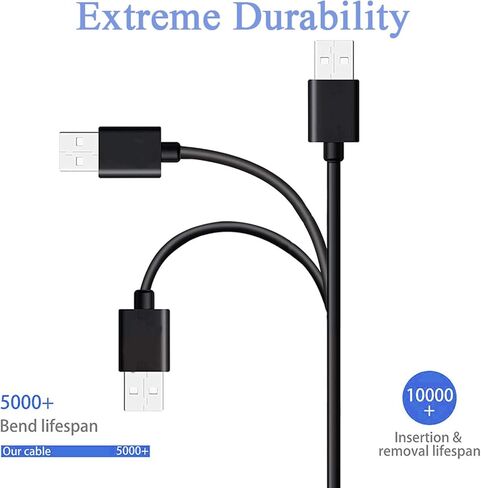 Type C Charger Replacement for JBL Flip 5 6, JBL Charger 4, Pulse 4, JBL JR POP, JBL Endurance Peak Wireless Speaker Power Adapter with 5Ft Charging Cable Cord(Not Fits for JBL Flip 4/3/2) in Kuwait