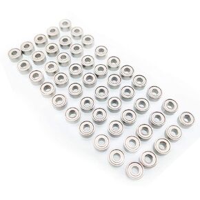 50pcs MR52ZZ 2 x 5 x 2.5mm Miniature Ball Mini Bearings